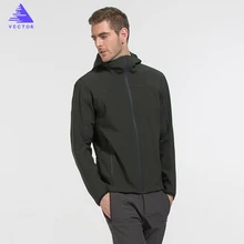 VECTOR Softshell Jacket Men Women Windproof Waterproof Outdoor Jacket Adult Camping Hiking Jackets Rain Jacket Windstopper