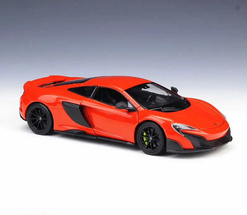 Welly 1:24 mlaren 675LT литья под давлением модель спортивный гоночный автомобиль Транспортное средство Новое в коробке - Цвет: Красный