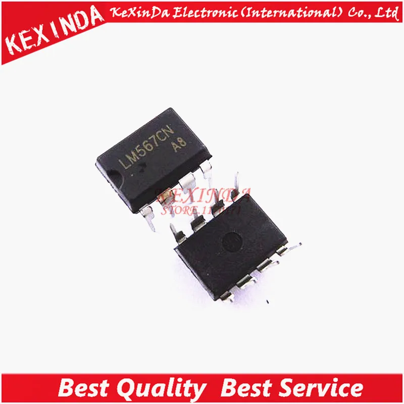 LM567CN DIP8 LM567C DIP LM567 100 шт./лот Бесплатная доставка | Электронные компоненты и