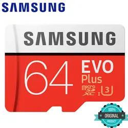 SAMSUNG micro sd карта 32 Гб 64 Гб 128 ГБ 256 ГБ SDXC/SDHC class 10 Flash карта памяти TF micro sd 32 Гб sdcard для смартфона/камеры
