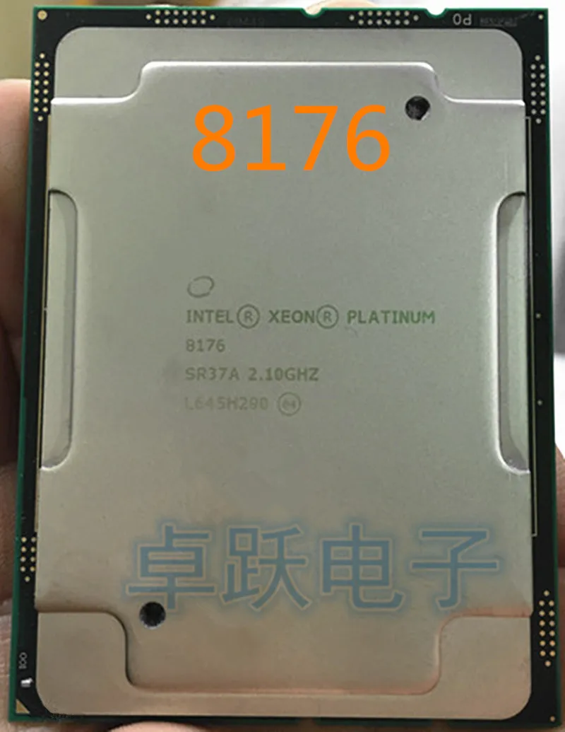 Процессор Intel Xeon Platinum 8176 38,5 МБ кэш, 2,10 ГГц CD8067303314700 SR37A cpu