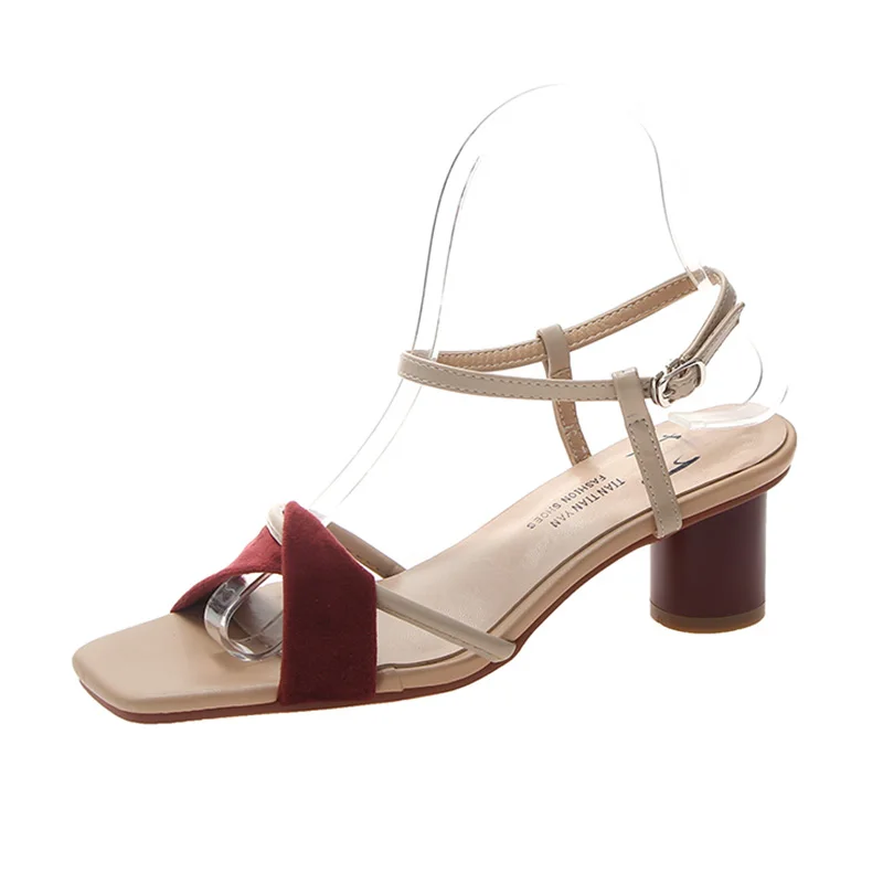 Пикантные босоножки на высоком каблуке; женские сандалии-гладиаторы с ремешком на щиколотке; удобная модельная пляжная обувь; женская повседневная обувь; Zapatos mujer;* 107