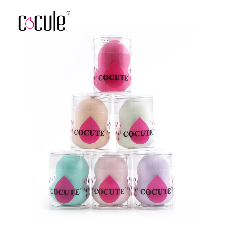 Cocute 1 шт. водостойкая губка для макияжа пудра лица BB крем косметическая основа