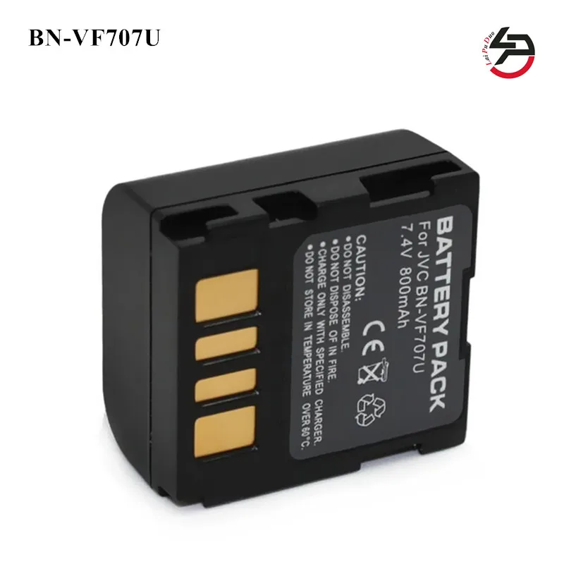 Аккумулятор BN-VF707U мА ч для JVC GZ-D240 BN VF707 BNVF707 GR-X5 GZ-MG20 GZ-MG20EK GR-D240 100% 800 | Электроника