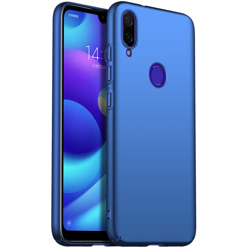Чехол для Xiaomi Redmi Note 7 Тонкий минималистичный защитный чехол с каменной песчаной