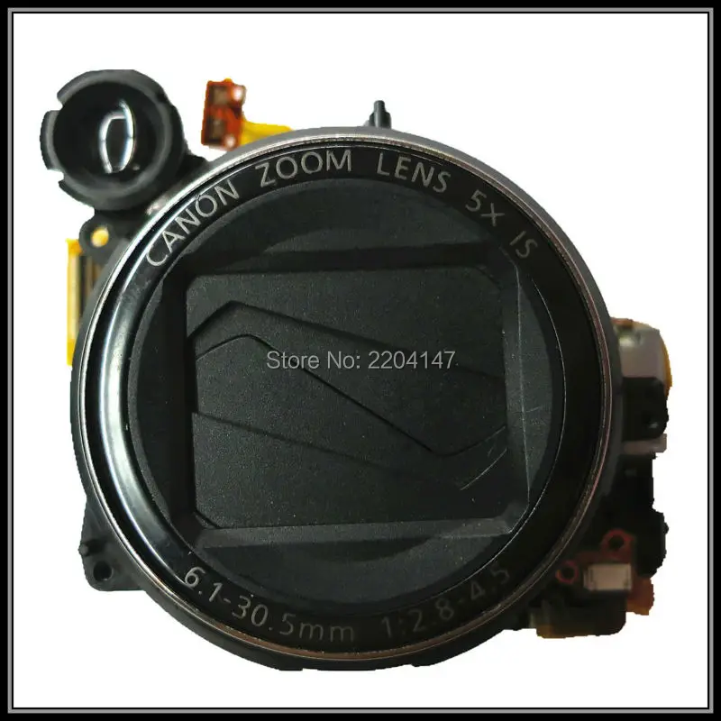Черный объектив G10 зум для Фотоаппарата Canon G12 объектив G11 объектив без ccd запасные части для камеры