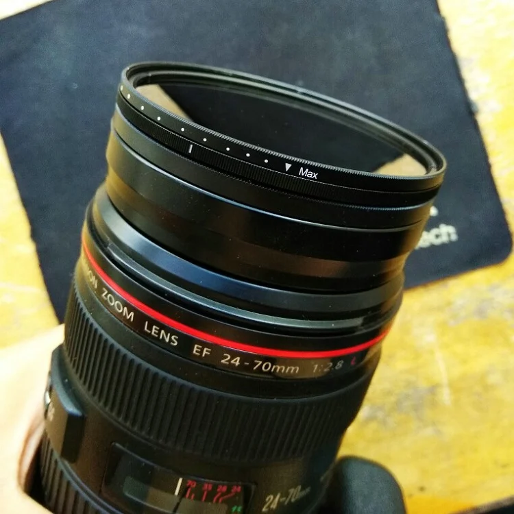 49 52 55 58 62 67 72 77 82 мм ND Fader ND2-400 фильтр переменной нейтральной плотности для объектива камеры Canon Nikon sony