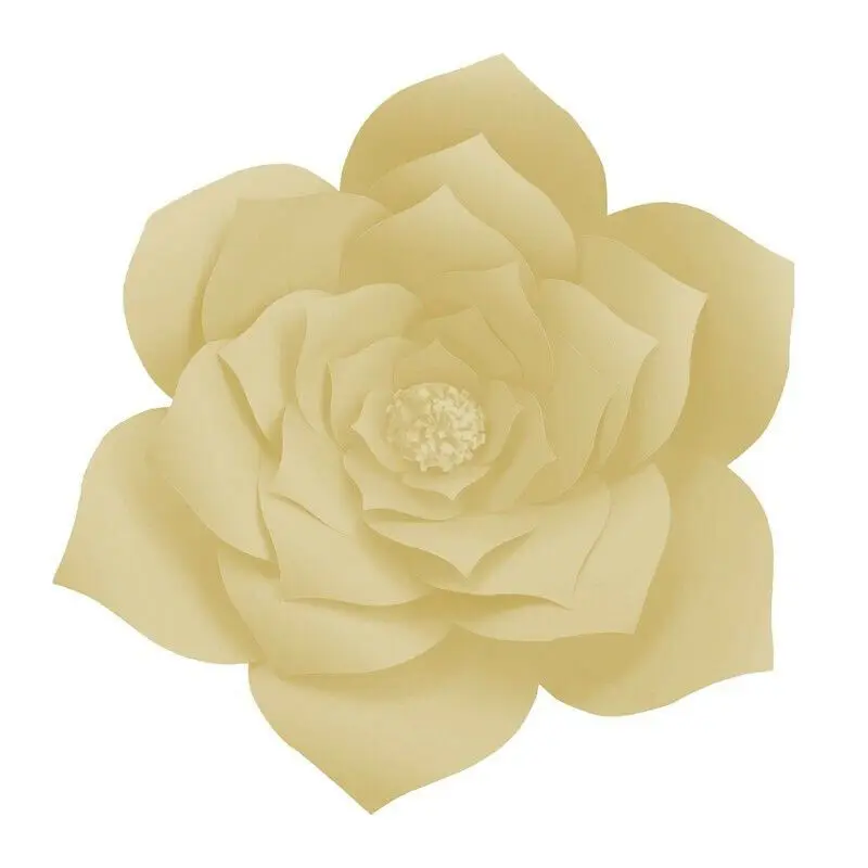 NEW Paper Flower Backdrop Wall Giant DIY Rose Flowers Wedding Party Decor 30 cm