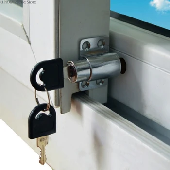 

Child Safety Window Lock Anti-Theft Lock Zinc Alloy Doors Window Limiter Position Limit Spacer For Home