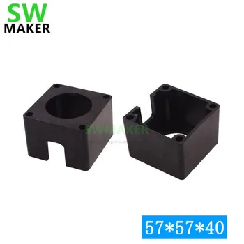 

SWMAKER 2pcs plastic NEMA23 motor mount block / bracket 57 step motor fixed seat for DIY CNC engraving machine parts