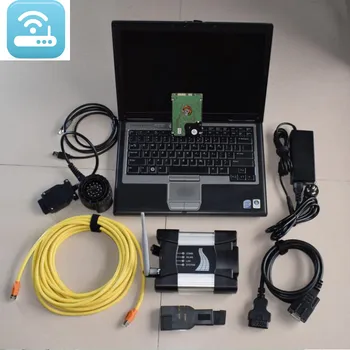 

for bmw icom a3 pro icom next wifi with laptop d630 (4g) software expert hdd 500gb 2019.07v for bmw diagnosis ready to work