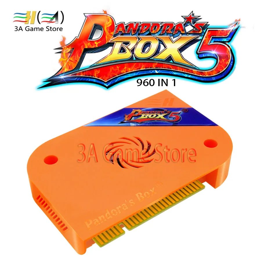 

Pandora Box 5 960 in 1 HD 720P Jamma Mutli Game Board Version Pandora's Box 5 Jamma Arcade Board Button customization Features