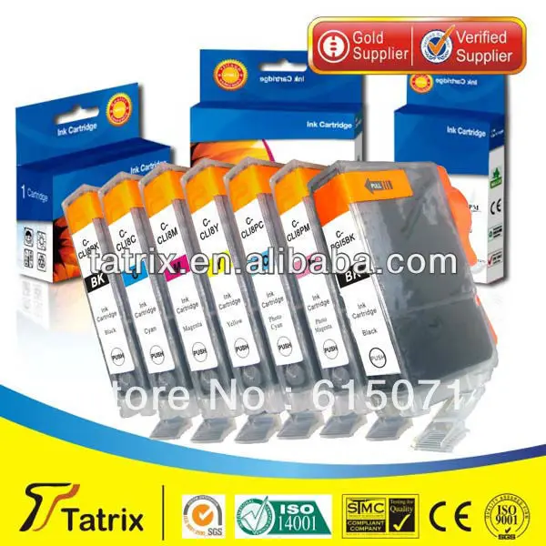

16PK CLI-8 CLI 8 Ink Cartridg for Canon PIXMA iP3300 iP4200 iP4300 iP4500 iP5200 iP5200R iP5300 iP6600D Printer