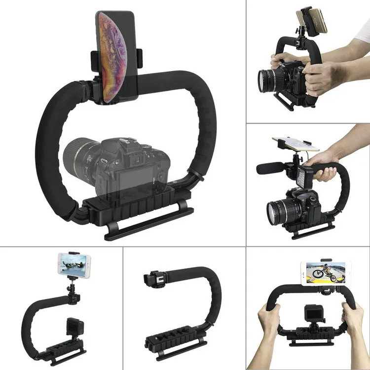 Двойной ручной держатель U grip Камера Steadycam крепление Ручной Стабилизатор