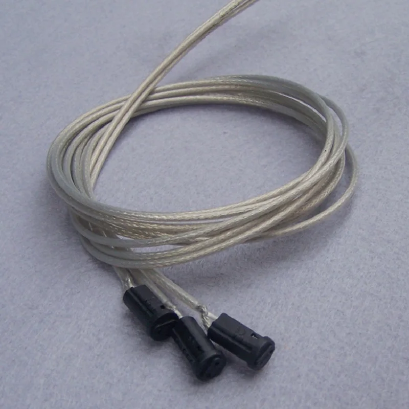 DIY 10 шт./лот G4 пластиковый разъем для патрона с 0.3mm2(22AWG) плетеный тефлоновый кабель для кристаллической лампы галогеновая лампа