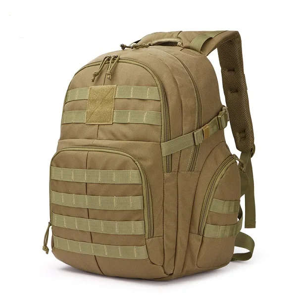 1000D 40L тактическая сумка на плечо Molle, военная походная охотничья сумка, рюкзак для путешествий, многофункциональный рюкзак для альпинизма - Цвет: TAN