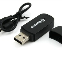 200 шт мини медиа приемник соединение через usb и беспроводное, через Bluetooth стерео музыкальный приемник адаптер для динамиков с 3,5 мм аудио кабель