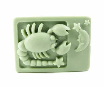 

Scorpio constellations Mould Craft Art Silicone 3D Soap Mold Craft Molds DIY Handmade Candle Molds S388