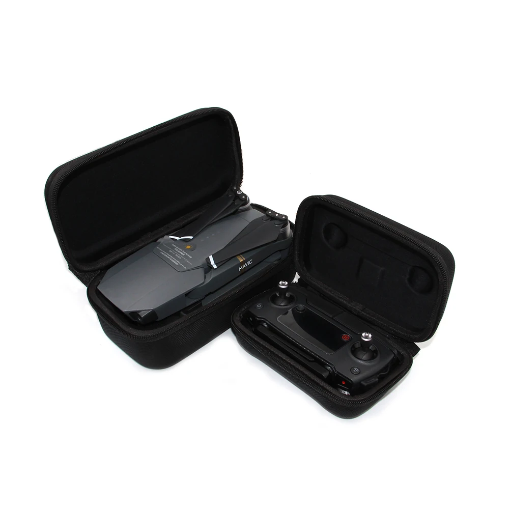TELESIN Drone Carrying Case Remote Controller Transmitter Storage Box Travel Package Bag Hardcase Housing for DJI