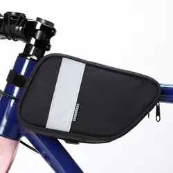 Большой Ёмкость велосипедов Передняя труба сумка на раме горный велосипед Топ труба сумка Цикла Корзины Сумка для велосипеда аксессуары