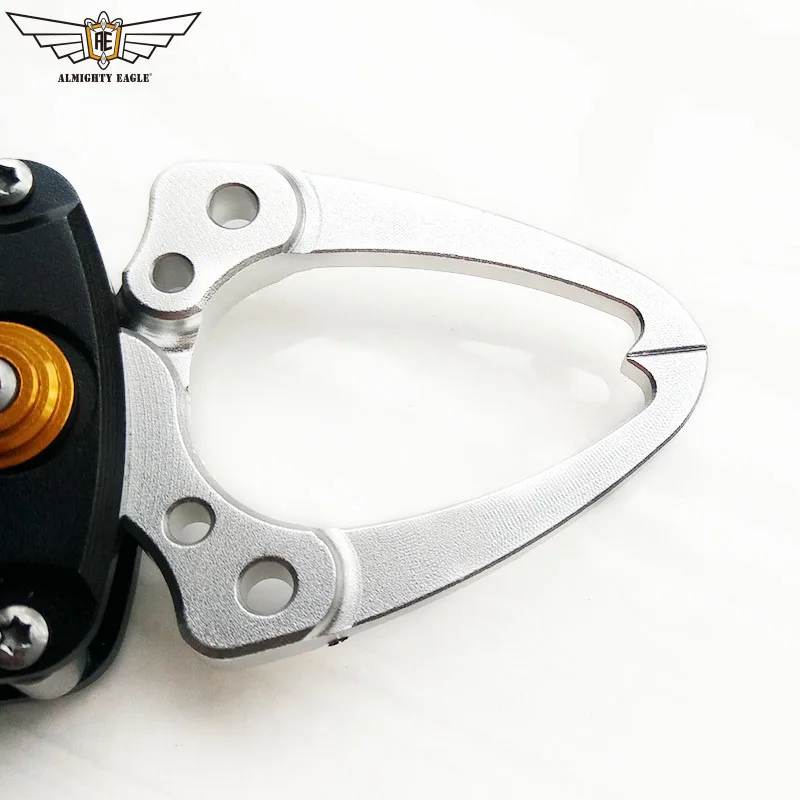 ALMIGHTY EAGLE mini fish grip алюминиевый сплав портативный рыболовный зажим для губ обновленная версия управления ловлей сильный