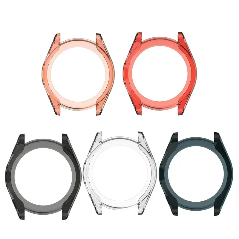 Тонкий защитный чехол из ТПУ с защитой от царапин для Huawei Watch GT 42 мм рамкой