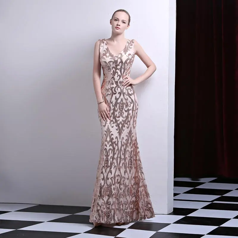 FADISTEE/Новое поступление сексуальные вечерние платья Vestido de Festa Русалка платье для