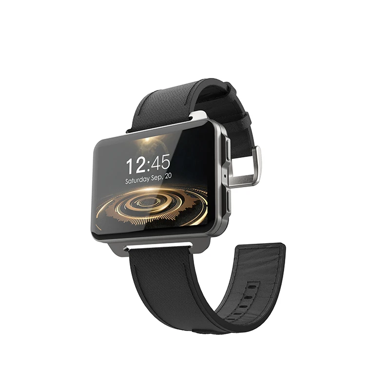 Torntisc DM99 Android Смарт-часы телефон 1 ГБ 16 ГБ 1200 мАч батарея 130 Вт камера gps WiFi SIM MP4 3g умные часы как LEM4 профессиональные часы - Цвет: Черный