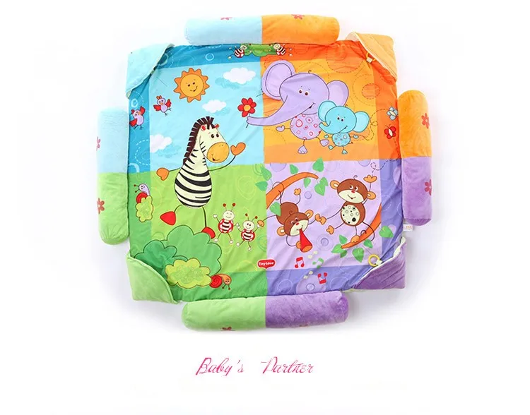 Оптовая продажа Игрушки для маленьких детей игровой коврик для тренировок Развивающие детские напольное одеяло с музыкальной панелью