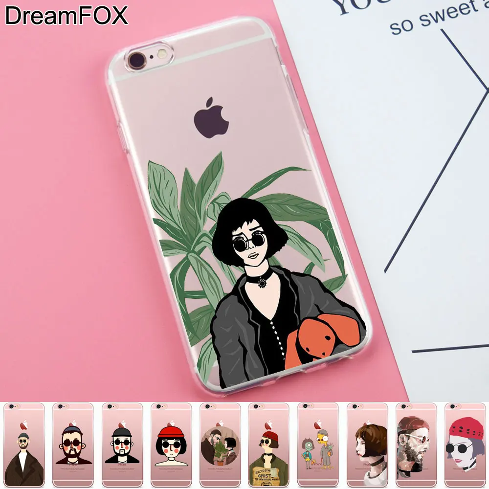 L294 Матильда Натали Портман Мягкий ТПУ силиконовый чехол для Apple iPhone 11 Pro X XR XS Max 8 7 6