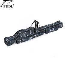 FDDL складная сумка для удочки, холщовая рыболовная удочка, катушка, чехол для хранения, 2/3 слой, рыболовная снасть для карпа, Pesca