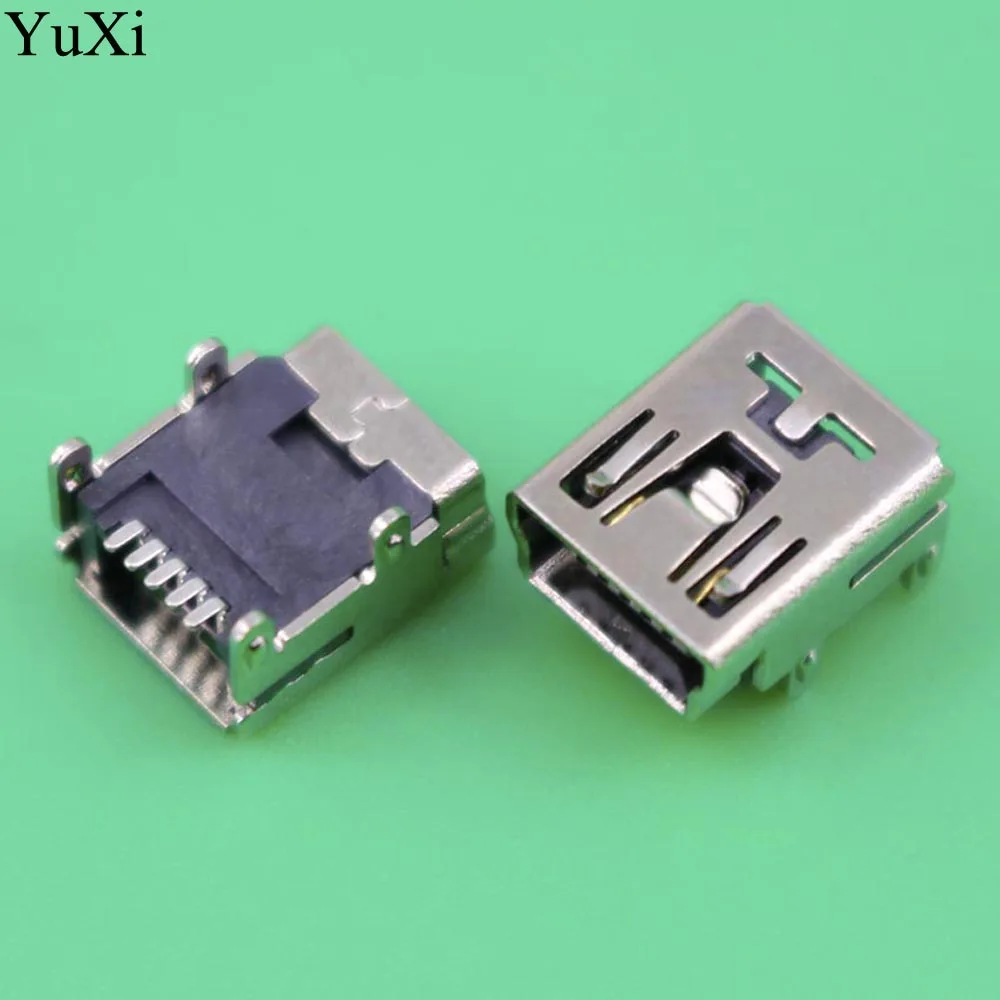 

YuXi 10 шт. мини USB-порт для зарядки мини-USB-коннектор для контроллера PS3