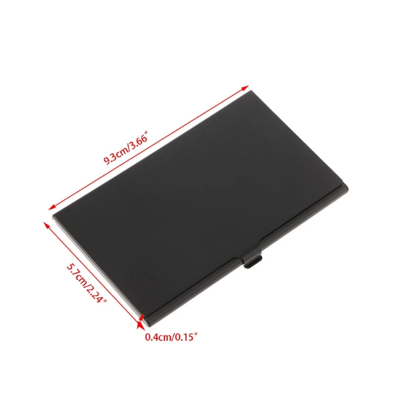 ANENG однослойный алюминиевый сплав 1 булавка для карт+ 6 SIM держатель для карт защитный чехол для хранения черный