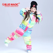 16 17 snow font b ski b font suits bluemagic for kids waterproof jumpsuit girls boys
