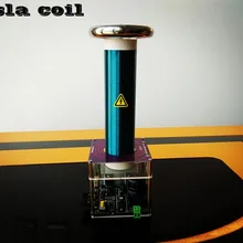 Tesla Coil Настольный уровень интегрированный твердотельный музыкальный