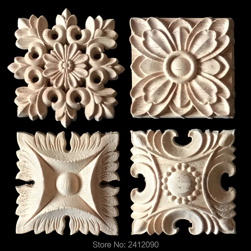 13 55 Aplique Para Tallar Madera 4 Uds Muebles Gabinete Flor Decoración Náutica Tallada Artesanía Molduras Decorativas Calcomanía 13 55 Aplique Para Tallar Madera 4 Uds Muebles Gabinete Flor Decoración Náutica Tallada Artesanía Molduras Decorativas Calcomanía