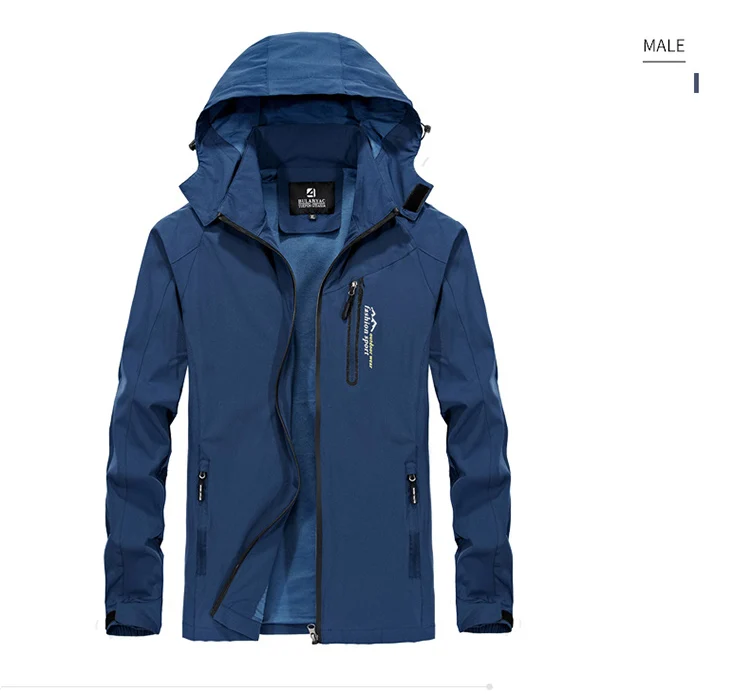 Aufdiazy Outdoor Hiking Jackets Men's Women's Spring Autumn Waterproof Coats Camping Trekking Climbing Tourism Softshell  IM049 (7)