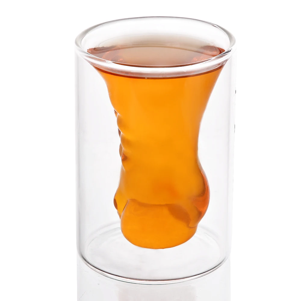 Сексуальные креативные бокалы для вина, прозрачные чаши для мужчин, дизайн тела, посуда для напитков, подарки на день рождения бойфренда