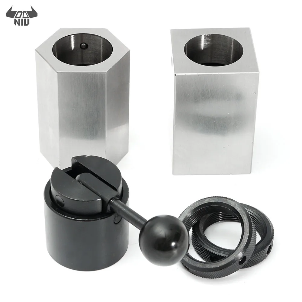 

DANIU 5C Collet Block Chuck Set Square Hex Collecy Closer Holder Lathe Tools For Setting Milling Machine Lathe Grinder Drilling