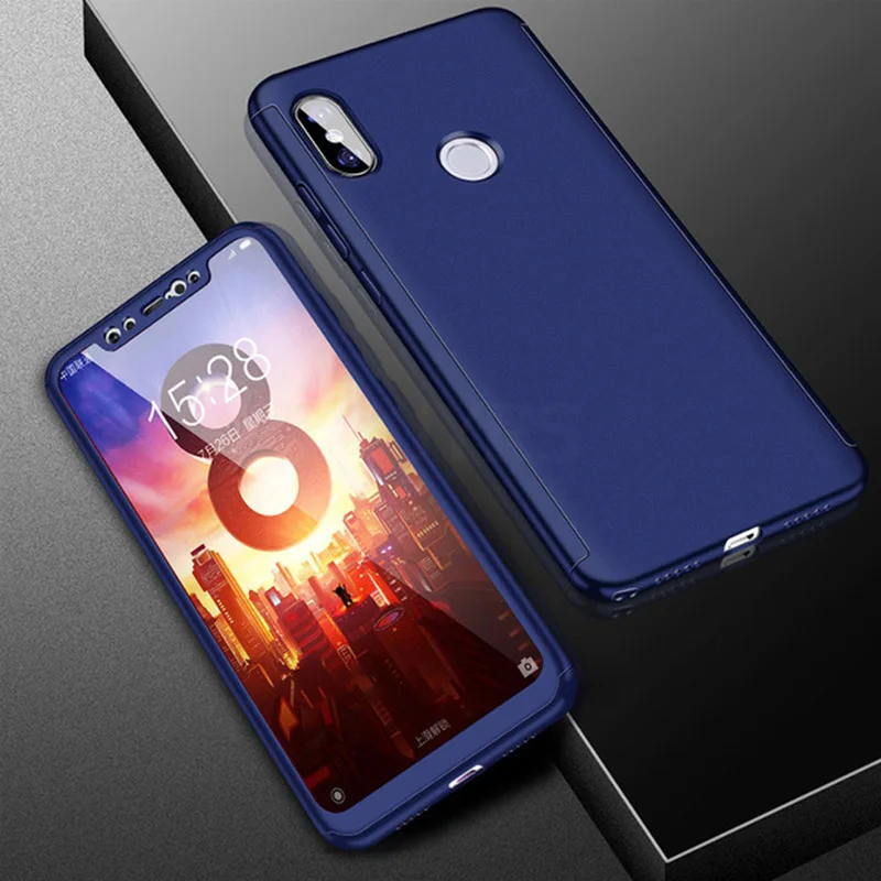 360 полный защитный чехол для Xiaomi mi 9 8 SE 5X A1 6X A2 Lite mi x 2 Max 2 3 Red mi 6a Note 8 iPhone 7 6 Plus 5 iPad Pro Жесткий Чехол закаленное Стекло