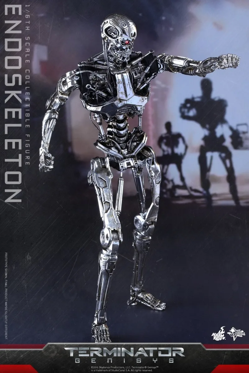 Новинка 1/6, оригинальная модель Terminator Genisys 5, модель Endoskeleton, коллекция, фигурки, игрушки, новая коробка