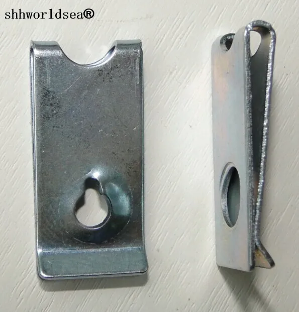 shhworldsea Free Shipping 100PCS U type iron clamp Auto Metal Clips Car