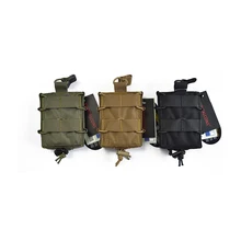 Delustered T-Y-R Tactical Adjustable 5.56 Single Mag Pouch for M4 M16 AR Rifle CORDURA TW-M037