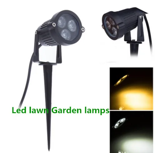 Koop 1 STKS 9 W 110 V 220 V Waterdichte Outdoor Led gazon Tuin lampen landschap verlichting voor Tuin LED Spike lichten