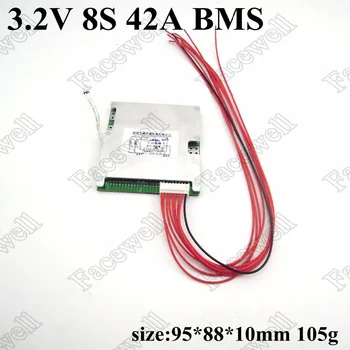 

8s 42A LiFePo4 battery 24v bicycle BMS battery pack lifepo4 pcb bms for 1000w electric wheelchair motors 750w electric scooter