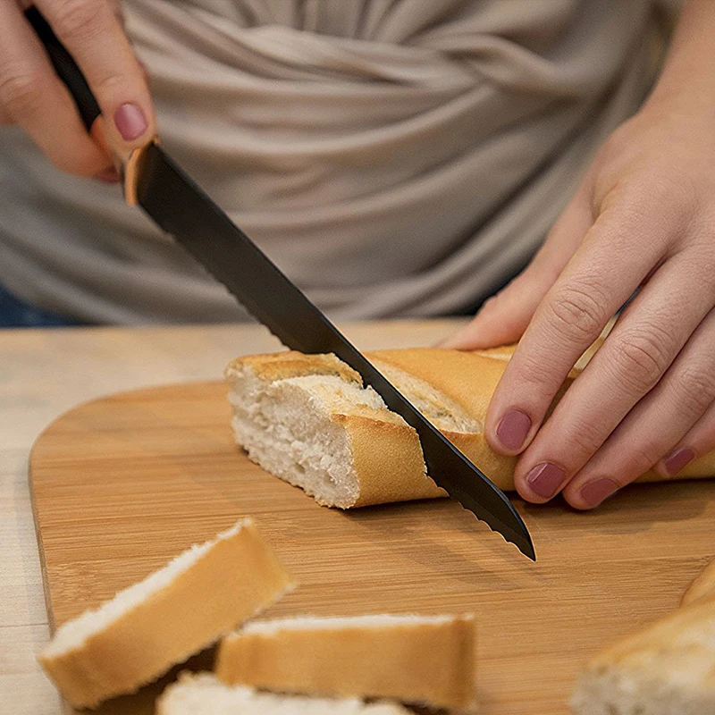 Myvit Kitchen knife Stainless Steel 5CR15 Japanese Style Chef Knife Bread Sushi Knife Meat Cleaver Kitchen Knives Cutter