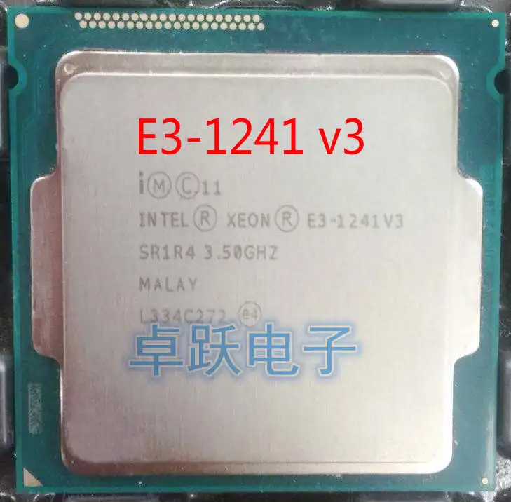 Четырёхъядерный процессор intel E3-1241 v3 3 5 ГГц LGA 1150 TDP:80 Вт Φ E3 1241 Бесплатная доставка |