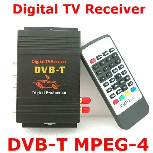 M618 автомобильный DVB-T MPEG-4 двойной тюнер 160-250 км/ч DVBT Автомобильный цифровой ТВ-тюнер Автомобильный dvb t ТВ-приемник для Европы Ближнего Востока