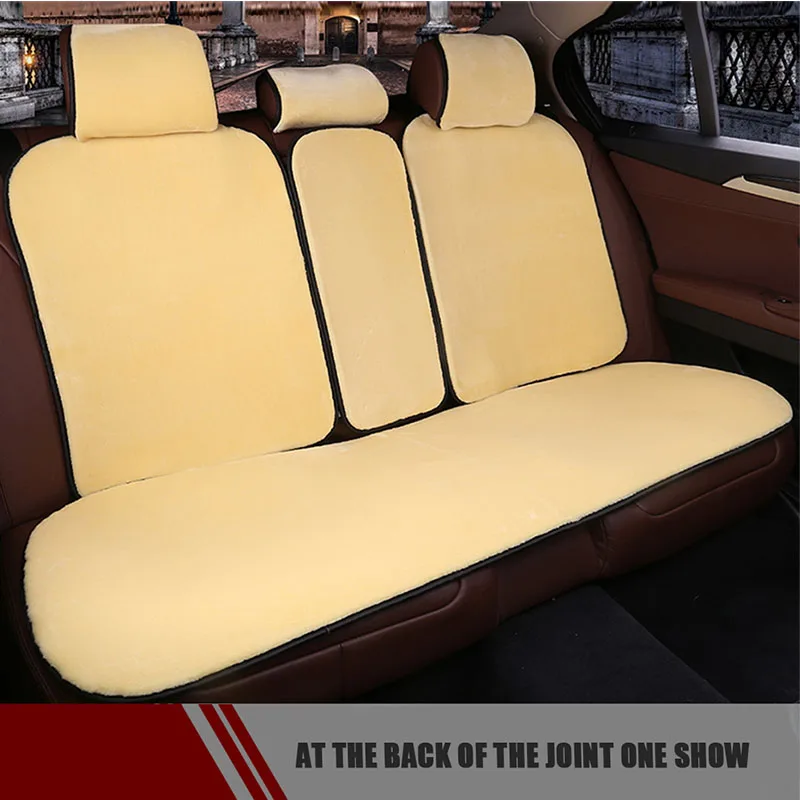 

a set of Universal car Seat Covers high-quality front seat and back seat warm seat covers for cars autocovers car accessories