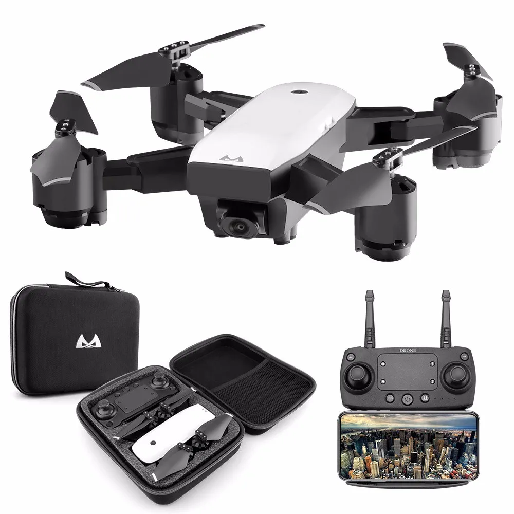 

SMAO/RC S20 Folding Remote Control Aircraft Mini Four-axis Aircraft Wifi Real-time HD Aerial Photography Roll